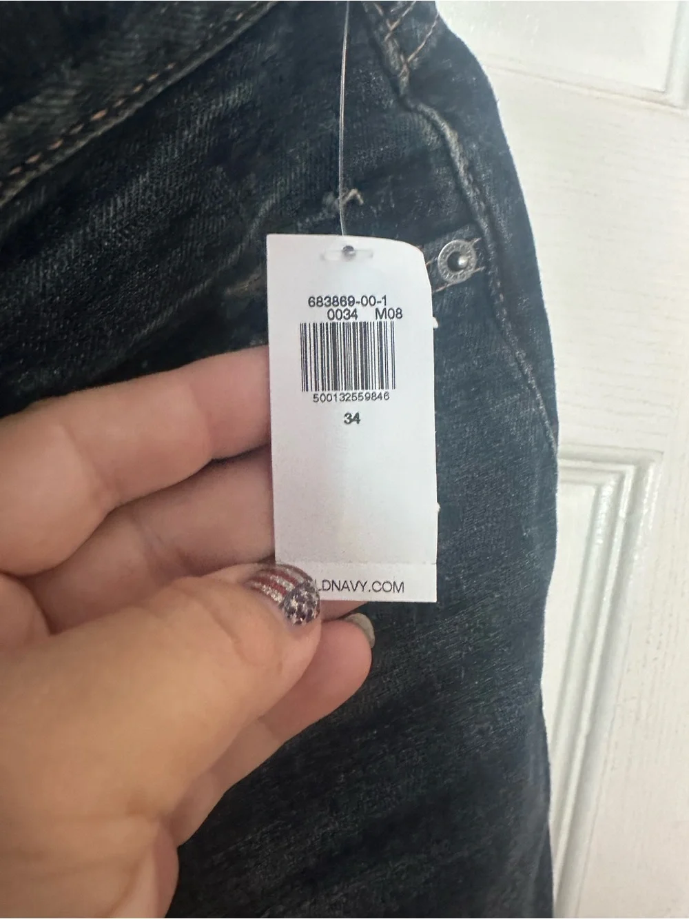 Old Navy Dark Gray/Charcoal Denim Shorts